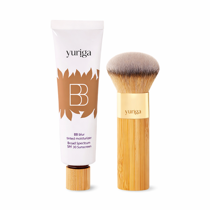 Crema hidratante con bloqueador solar con color Tarte BB Blur (2 EN 1) + brocha de regalo