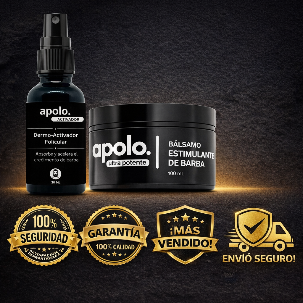 KIT DE CRECIMIENTO DE BARBA 2 EN 1