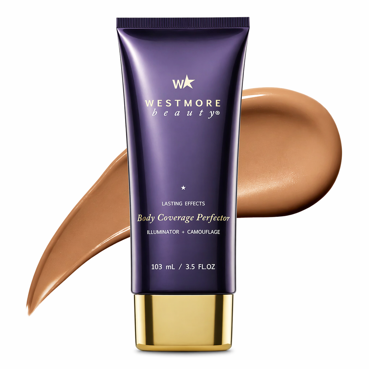 Maquillaje corporal WESTMORE + BROCHA INCLUIDA - corrector para cicatrices, manchas, venas, tatuajes y más
