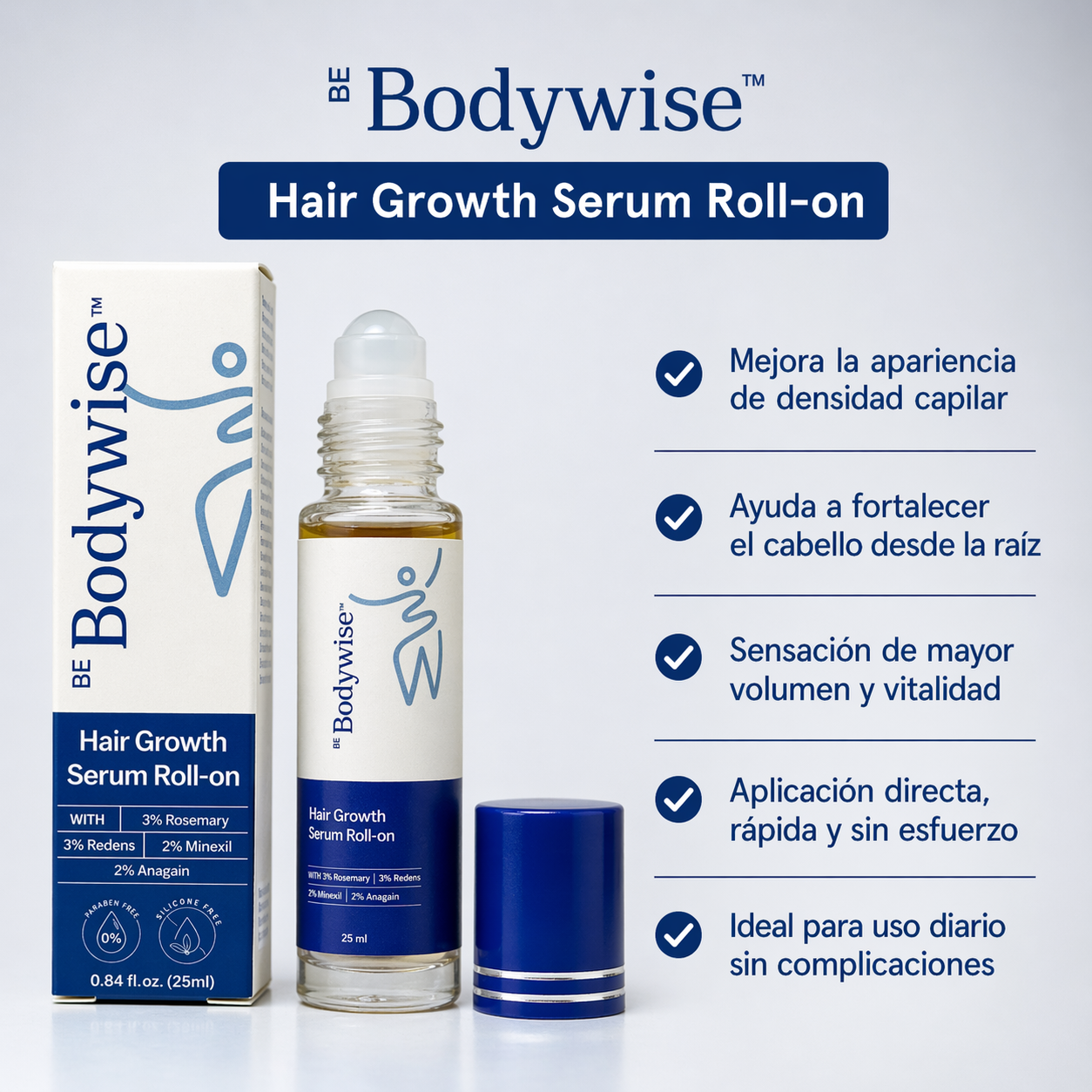 Roll-On de Crecimiento Capilar - Recupera tu cabello y tu autoestima