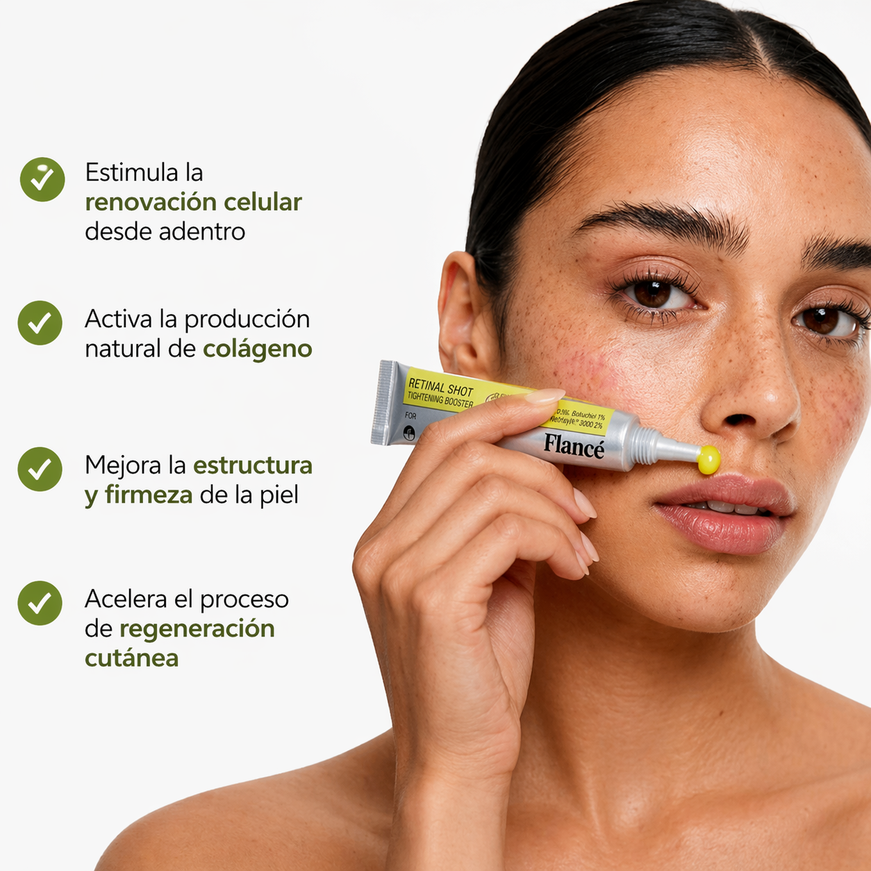 Retinal Shot® - Piel de cristal en con un solo producto, Reafirma e Ilumina tu Piel al Instante