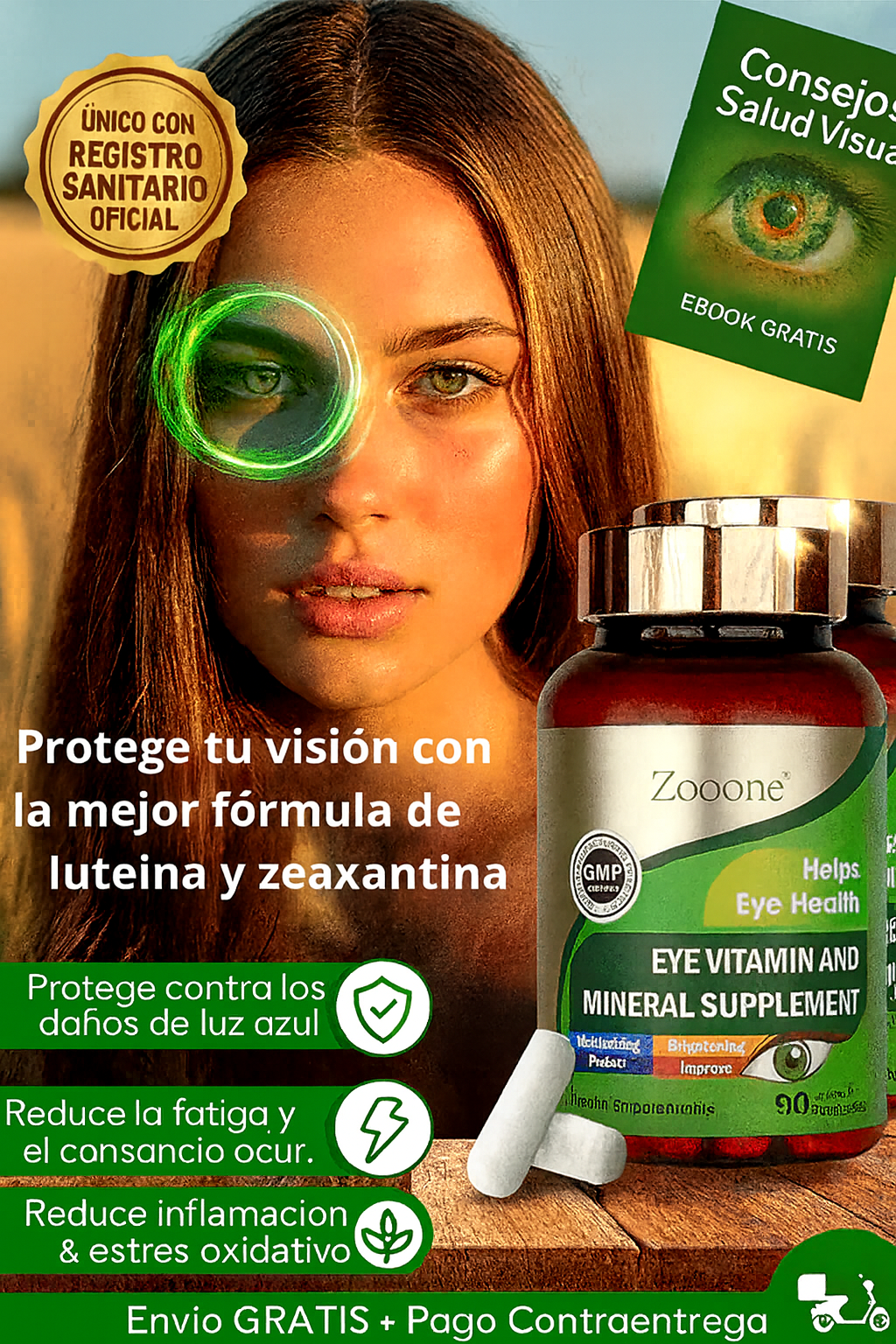 ZOOONE™ - CAPSULAS PROTECCIÓN Y SALUD OCULAR