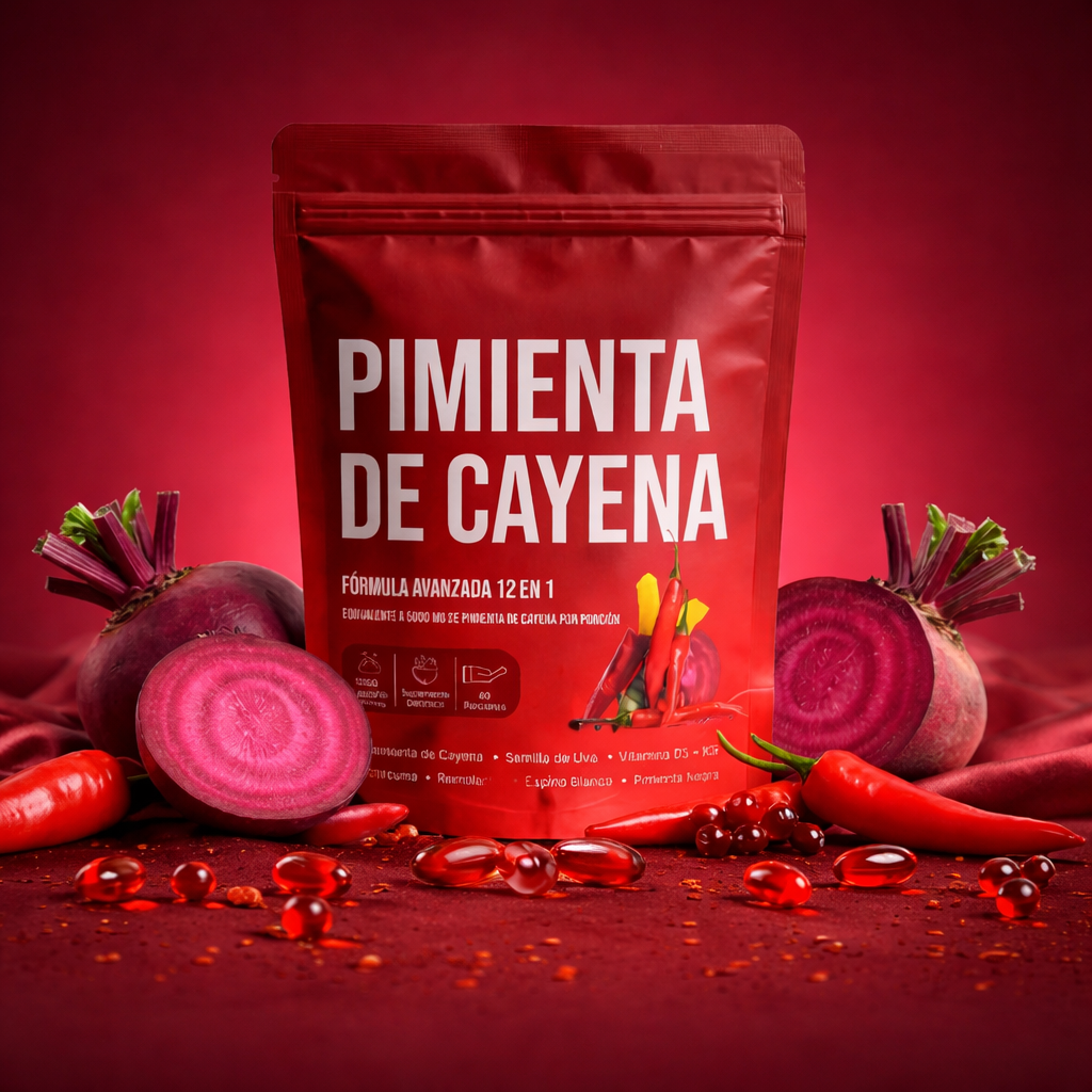 PIMIENTA DE CAYENA - ACTIVA TU METABOLISMO