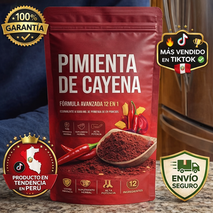 PIMIENTA DE CAYENA - ACTIVA TU METABOLISMO