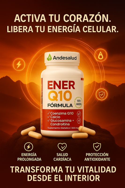 EnerQ10 Coenzima Q10 - El mejor aliado para tu corazón