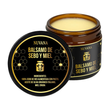 Nuvana® Bálsamo de sebo y miel - Combate el acne y el envejecimiento al mismo tiempo