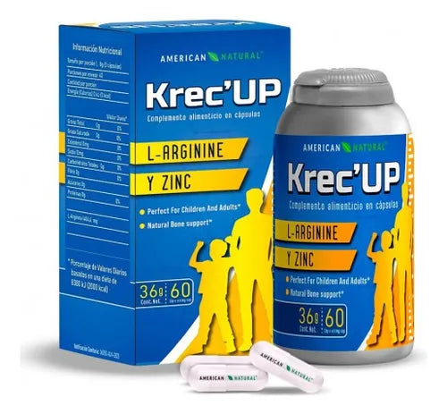 KrecUP™ - CAPSULAS ESTIMULADORAS DE CRECIMIENTO