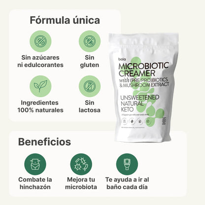 MICROBIOTIC CREAMER™ - Proteje tu cuerpo desde adentro
