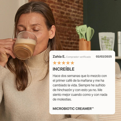 MICROBIOTIC CREAMER™ - Proteje tu cuerpo desde adentro