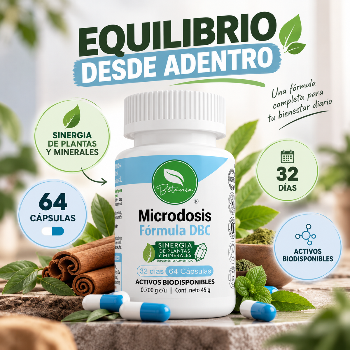 MICRODOSIS DBC - EQUILIBRA TU GLUCOSA