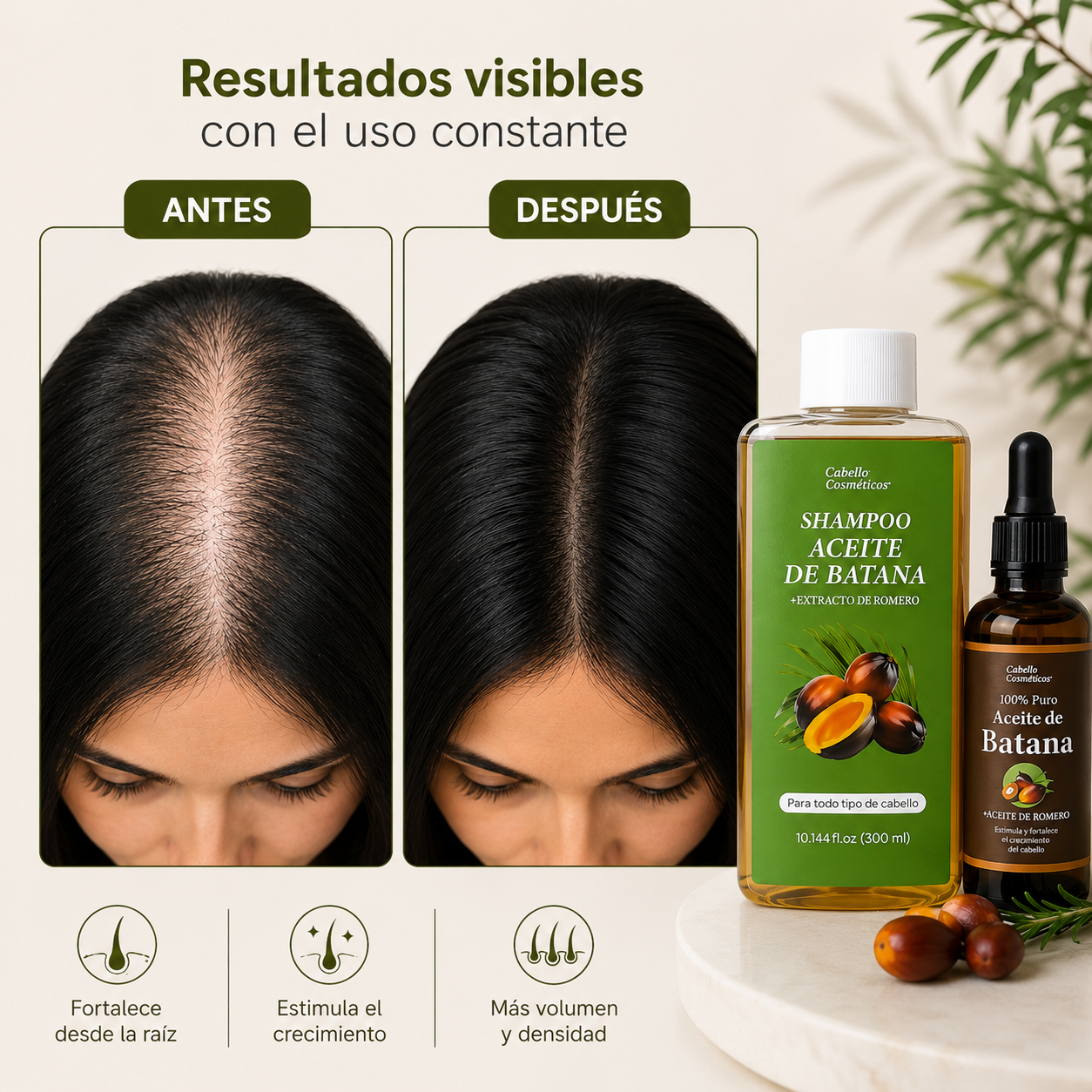 Shampoo y aceite de batana - Dúo Pack