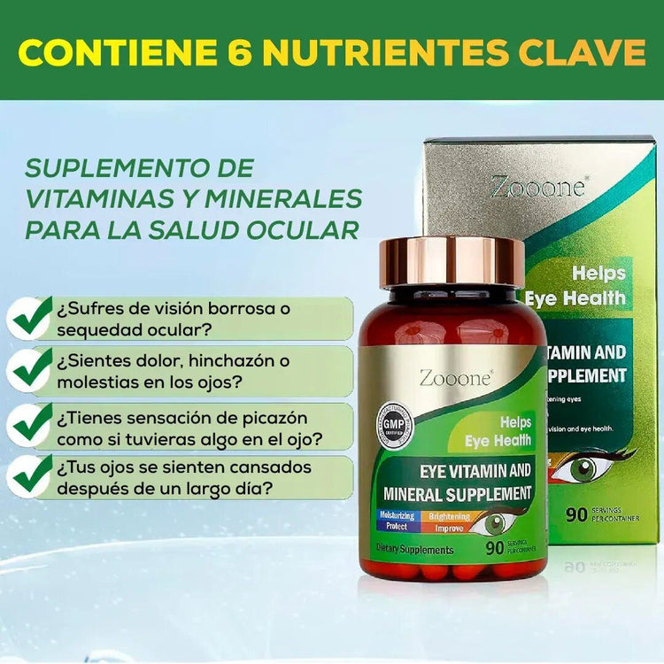 ZOOONE™ - CAPSULAS PROTECCIÓN Y SALUD OCULAR