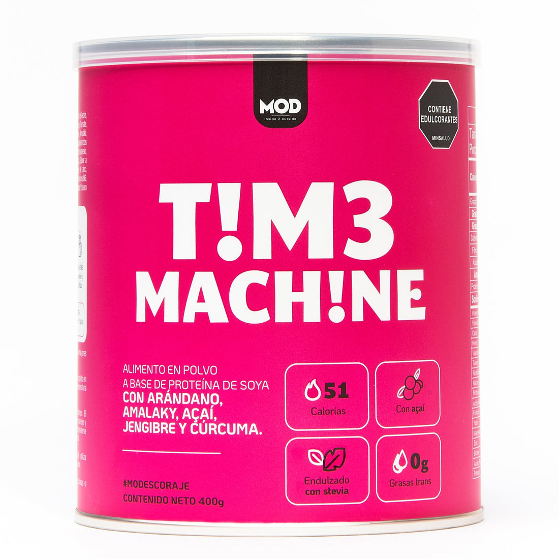 Batido hormonal antioxidante Time Machine™ - Proteje tu cuerpo desde adentro