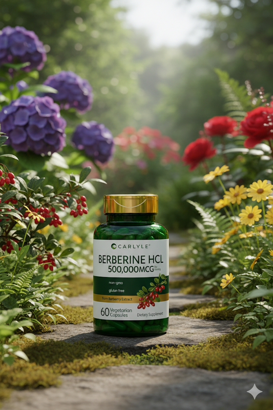 Berberine HCL - El suplemento que reduce el azúcar