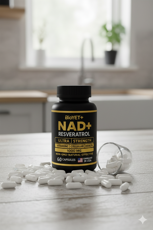NAD+ RESVERATROL - ANTIENVEJECIMIENTO (CON REGISTRO SANITARIO)